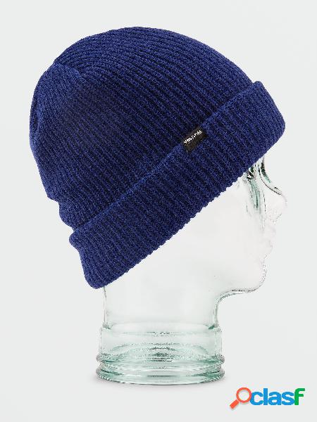 Volcom Gorro de punto Sweep Lined - Dark Blue