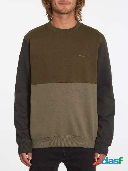 Volcom Sudadera Divided - SERVICE GREEN