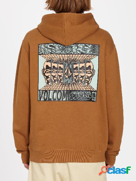 Volcom Sudadera con capucha Puffstone - RUBBER