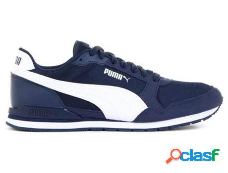 Zapatillas Deportivas PUMA St Runner V3 Mesh (Blanco, Azul
