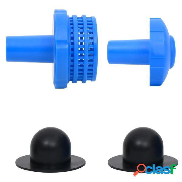 vidaXL Juego de coladores sobre el suelo 30 mm
