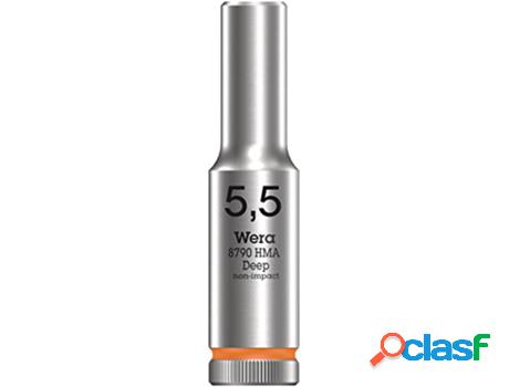 8790 HMA Deep Llave de vaso larga con arrastre de 1/4"