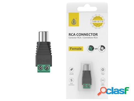 Adaptador 1 Rca F Para 2 P F ONEPLUS Nb1373 (Negro)