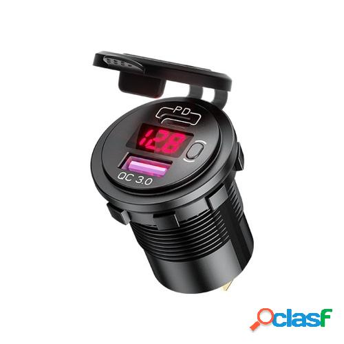 Adaptador de cargador de coche Dispositivo de carga rápida