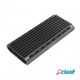 Aisens - Caja Externa M.2 Rgb Gaming Asm2-rgb011gr Sata/nvme