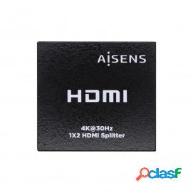 Aisens - Hdmi Duplicador 4k@30hz 1x2 Con Alimentación,