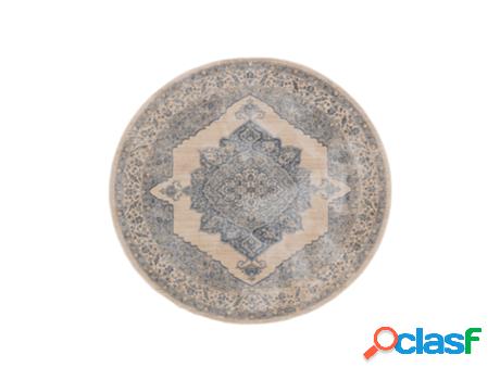 Alfombra BENUTA Haven (Viscosa - Azul - 160 x 160 cm)