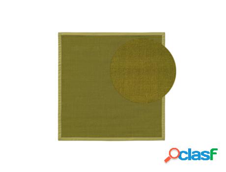 Alfombra BENUTA Sana (Sisal - Verde - 200 x 200 cm)