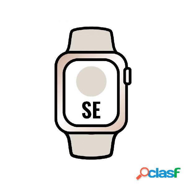 Apple Watch SE/ GPS/ 40 mm/ Caja de Aluminio en Oro/ Correa