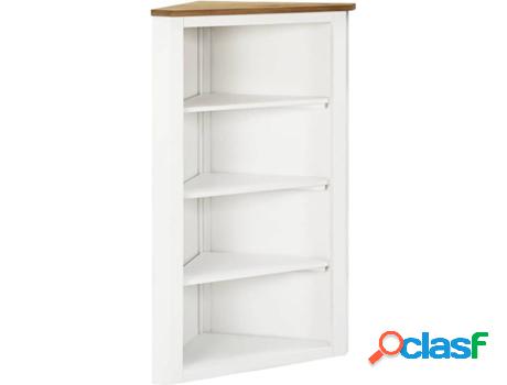 Armario VIDAXL Vidrio Templado 434761 Blanco (59 x 36 x 100
