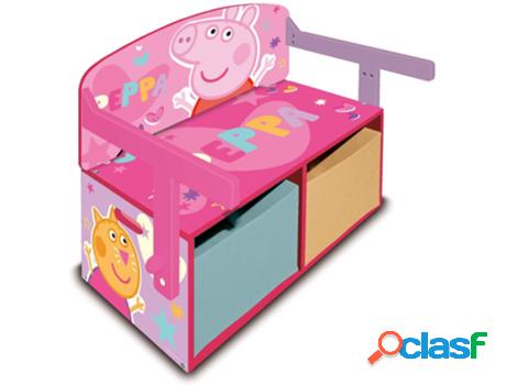 Banco Almacenaje Infantil PEPPA PIG 69658 (Rosa)