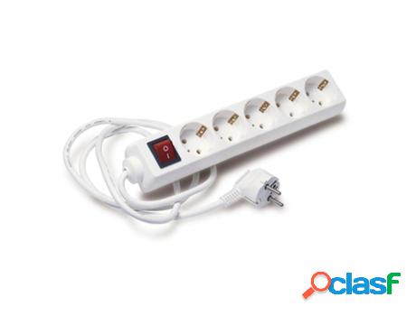Base 5 tomas con interruptor 808609