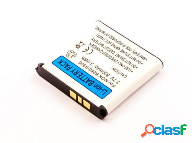 Batería INDIGO BIRD 800mAh 3.7V para Smartphone Nokia BP-6M