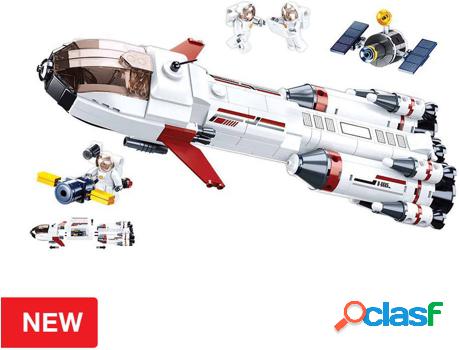 Blocs de Construcción SLUBAN Space Saturn Expedition Rocket
