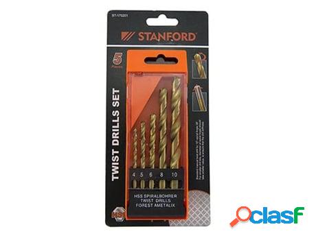 Brocas acero hss 4 a 10 mm (5 brocas)