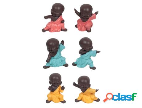 Budas En Lucha 6 Diferentes Incluye 6 Unidades Figuras Budas