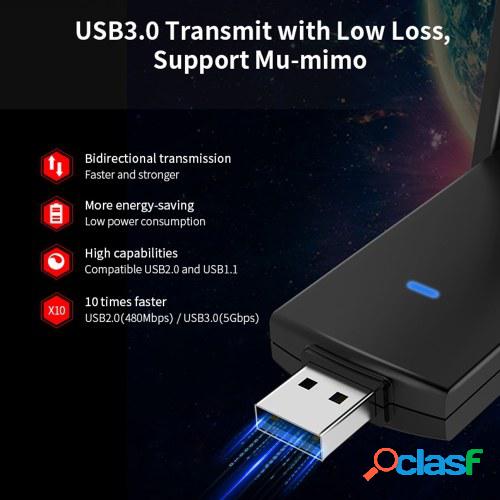 COMFAST CF-924AC tarjeta de red inalámbrica USB Gigabit de