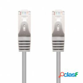 Cable De Red Latiguillo Rj45 Cat.6 Ftp Awg24, Gris,