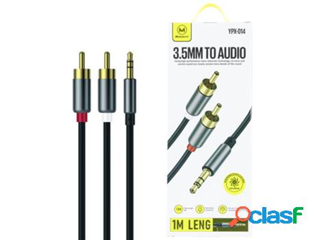 Cable Jack 3.5Mm M A 2X Rca M MIMACRO Ypx-014 Negro