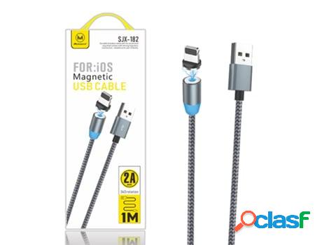 Cable USB Lightning SJX 182 | Magnético | Rotación 360º |