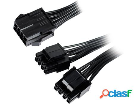 Cable de Alimentación UNYKACH 53157 (CPU - 350 mm - Negro)