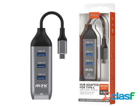 Cable usb Type-C MOVETECK Tg7192