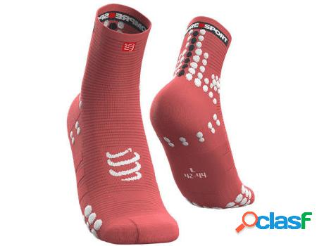 Calcetines COMPRESSPORT Calcetine Racing V3.0 High Rosa