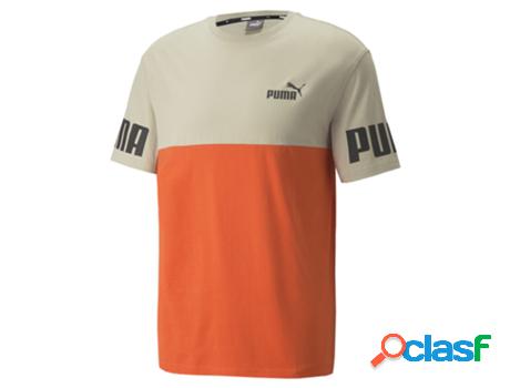 Camiseta PUMA Hombre (S - Naranja)