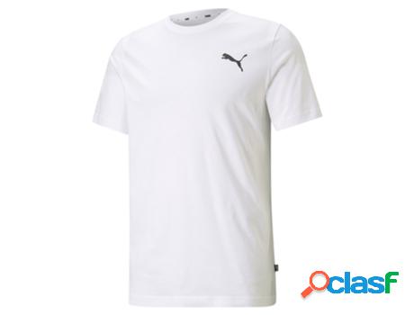 Camiseta PUMA Hombre (XXL - Blanco)