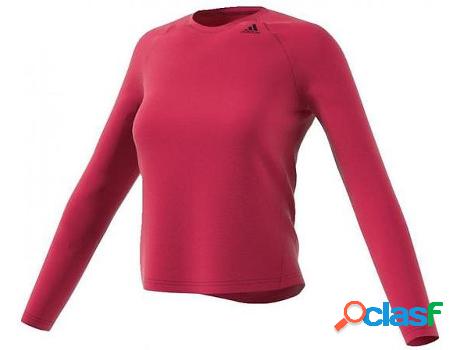 Camiseta para Mujer ADIDAS Longsleeve Fucsia De (Xxs) (XXL)