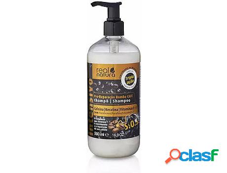 Champú REAL NATURA Pro Vitamina Bomba Cafe (500ml)