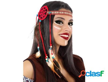 Cinta DISFRAZZES De La Cabeza India Con Plumas (Talla: Talla