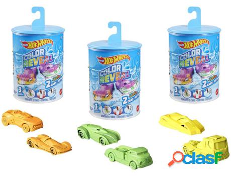 Coche HOT WHEELS Color Reveal Pack 2 Coches (Edad Mínima: 3