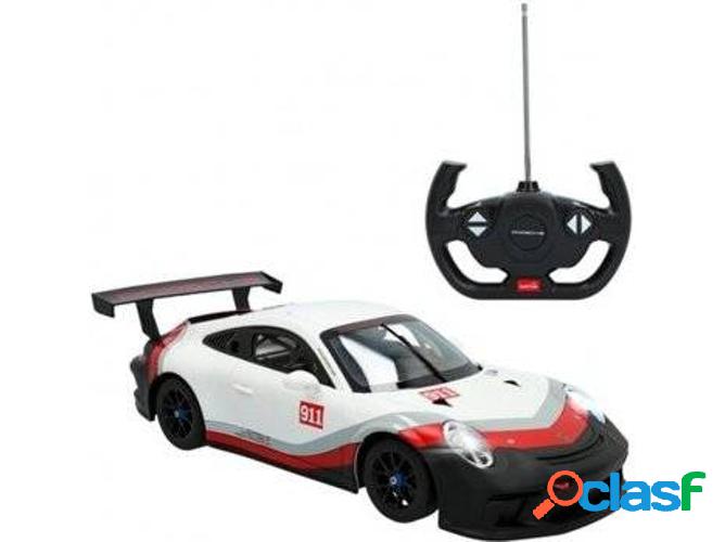 Coche Teledirigido RC RASTAR Porsche 911 GT3 (Blanco - 375
