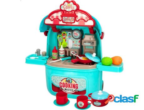 Cocina de Jugar CB TOYS Portátil 2 en 1 con Luz Y Sonido My