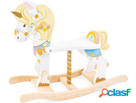 Columpio LE TOY VAN (Madera - Blanco - 65 x 23,5 x 54,5 cm)