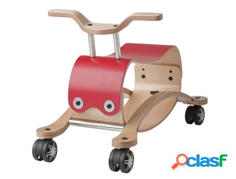 Columpio WISHBONE DESIGN STUDIO (Plástico - Rojo - 65,3 x