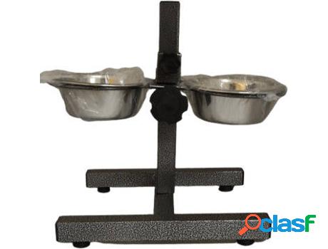 Comedero para Gatos SEMPREVIVA Doble con Pies 331002 (13 cm