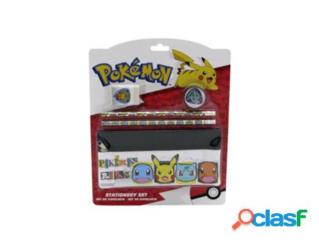 Conjunto Ecolar POKEMON 71564 (Blanco)