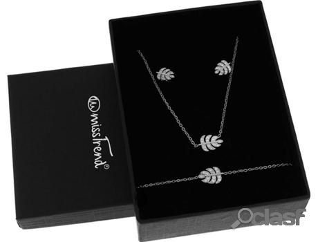 Conjunto Pulsera, Collar y Pendientes MISSTREND Colección