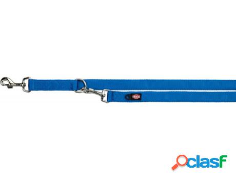 Correa para Perros TRIXIE Ramal Ajustable Premium Azul (1.5