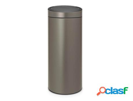 Cubo de Basura BRABANTIA 30L Platinum 115363