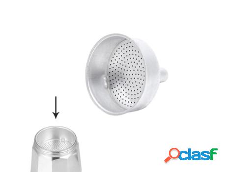 Embudo cafetera aluminio classic / inducción 3 tazas