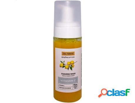 Espuma Limpiadora Natural con Vitamina C para Cara, Cuerpo y