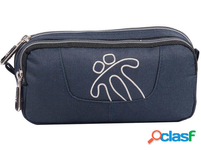 Estuche Doble TOTTO Nazy (20x9.50x7cm - Azul - Poliéster)