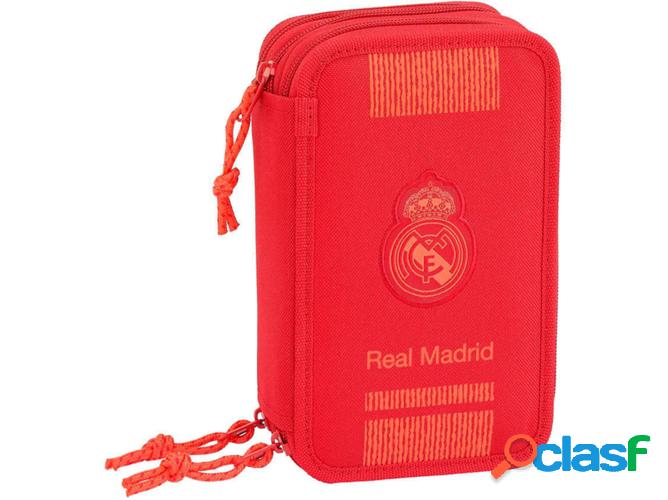 Estuche Triple REAL MADRID Triple (12.5x20x6cm)