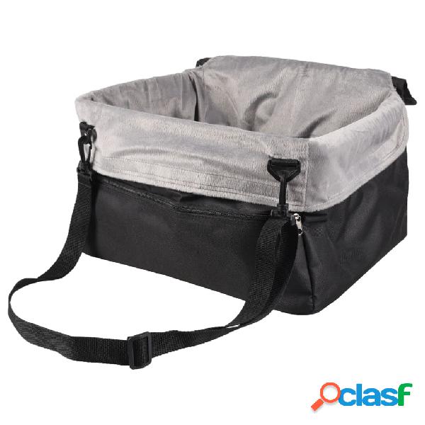 FLAMINGO Asiento de coche para mascotas Ula gris 41x36x25 cm