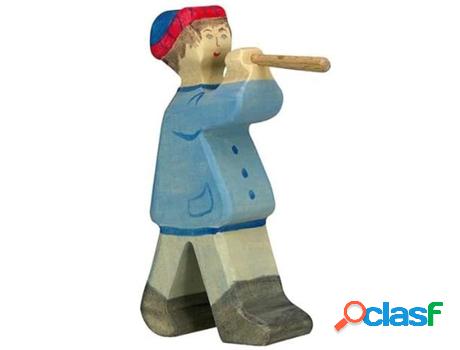 Figuras de Acción HOLZTIGER (Madera - Azul - 10,5 x 2,3 x