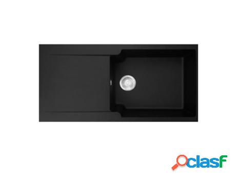 Fregadero MEPAMSA Kite 105 1c 1e Negro 100cm