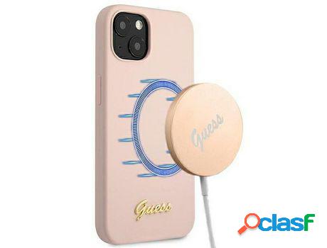 Funda Original GUESS Guhmp13Mlslmglp para iPhone 13 Logotipo